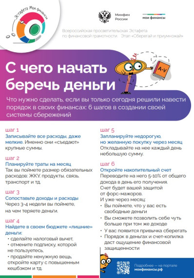 Всероссийская просветительская эстафета «Мои финансы».